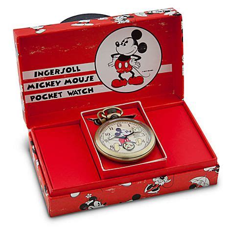 mickey mouse pocket watch replica for adults by ingersoll|original mickey mouse pocket watch.